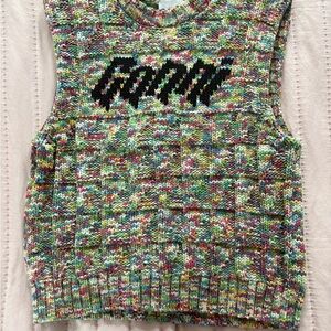 Ganni Multicolor Knit Sweater